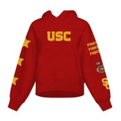 USC Trojans Women's Hype & Vice Cardinal Spirit Pullover Hoodie
